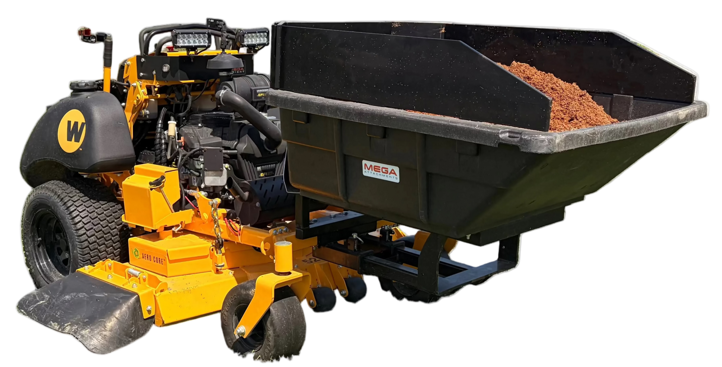Wright ZK Stander Manual Mulch Bucket Kit