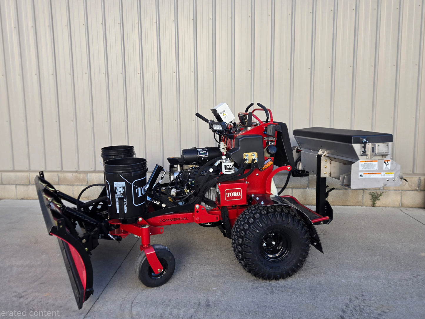 Snow Package Kit For (Toro Multi Force) mower not included