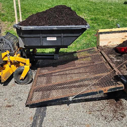 Why Landscapers Are Switching to Mega Mulch Dump Attachments