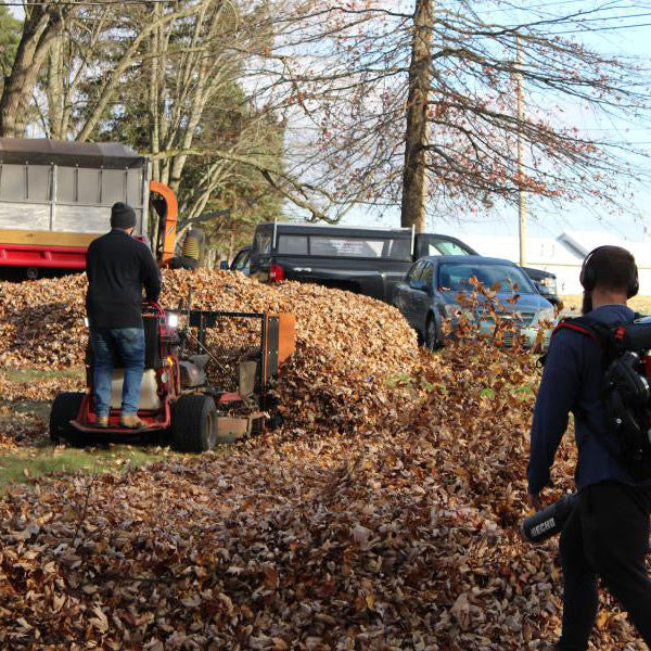 🍂 The Mega Leaf Plow Finishes What the Blower Starts