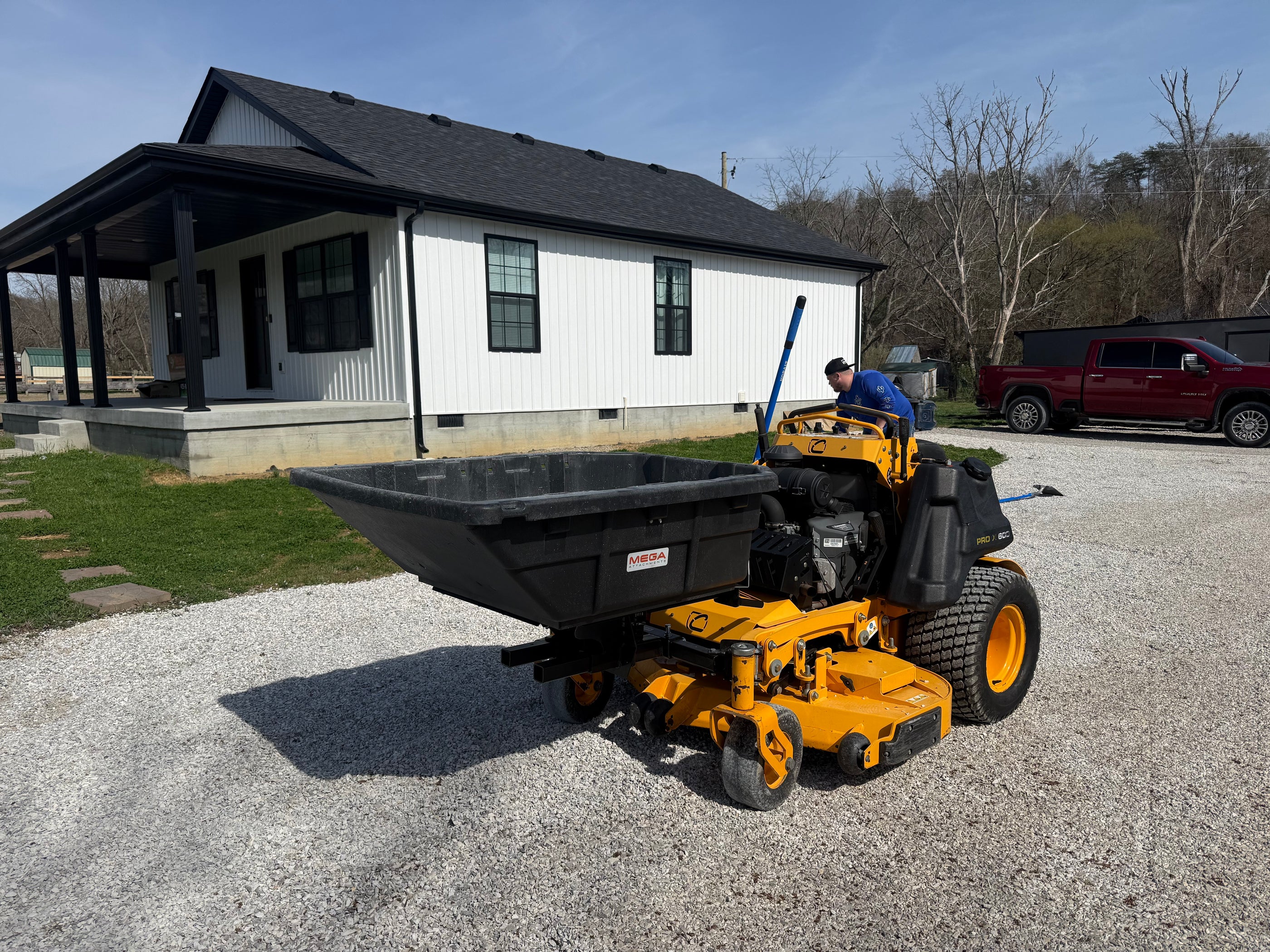 Cub Cadet Pro X Mulch Bucket