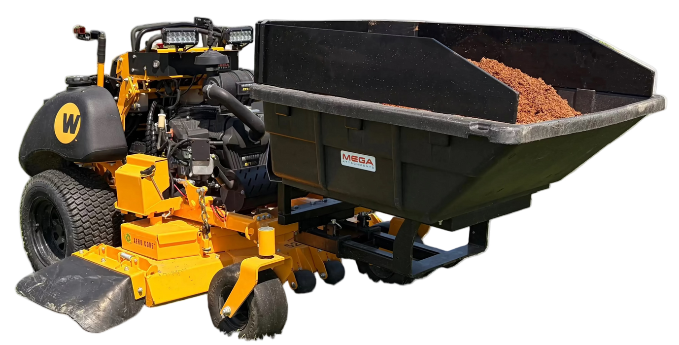 Wright ZK Stander Manual Mulch Bucket Kit
