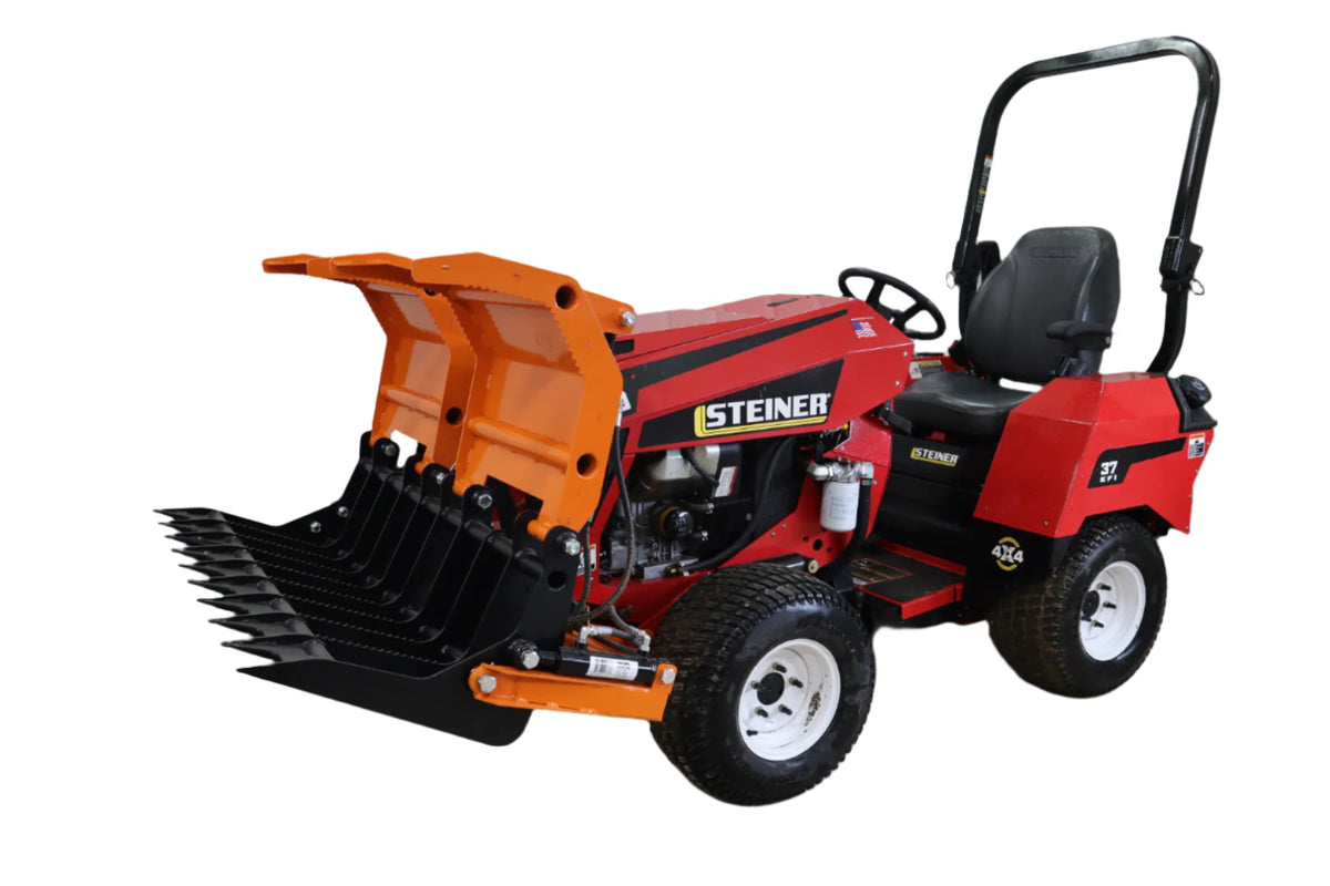Slip Grapple 48'' | Heavy-Duty Landscaping Attachment by Mega Attachments