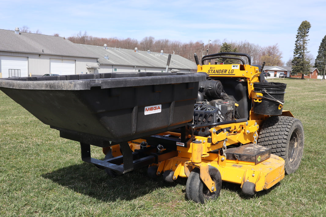 Mulch Dump Kits for Stand-On Mowers | Mega Attachments – megaattachments
